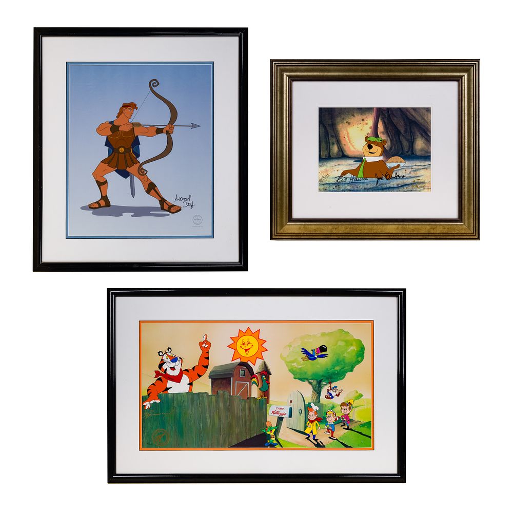 Lot 426: Animation Art Assortment