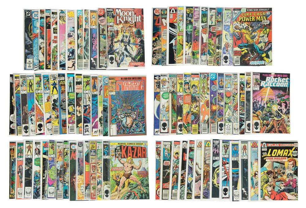 Lot 428: Bronze and Copper Age First Issue Comic Book Assortment