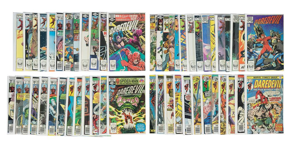 Lot 434: Marvel Bronze, Copper and Modern Age Daredevil Comic Book Assortment