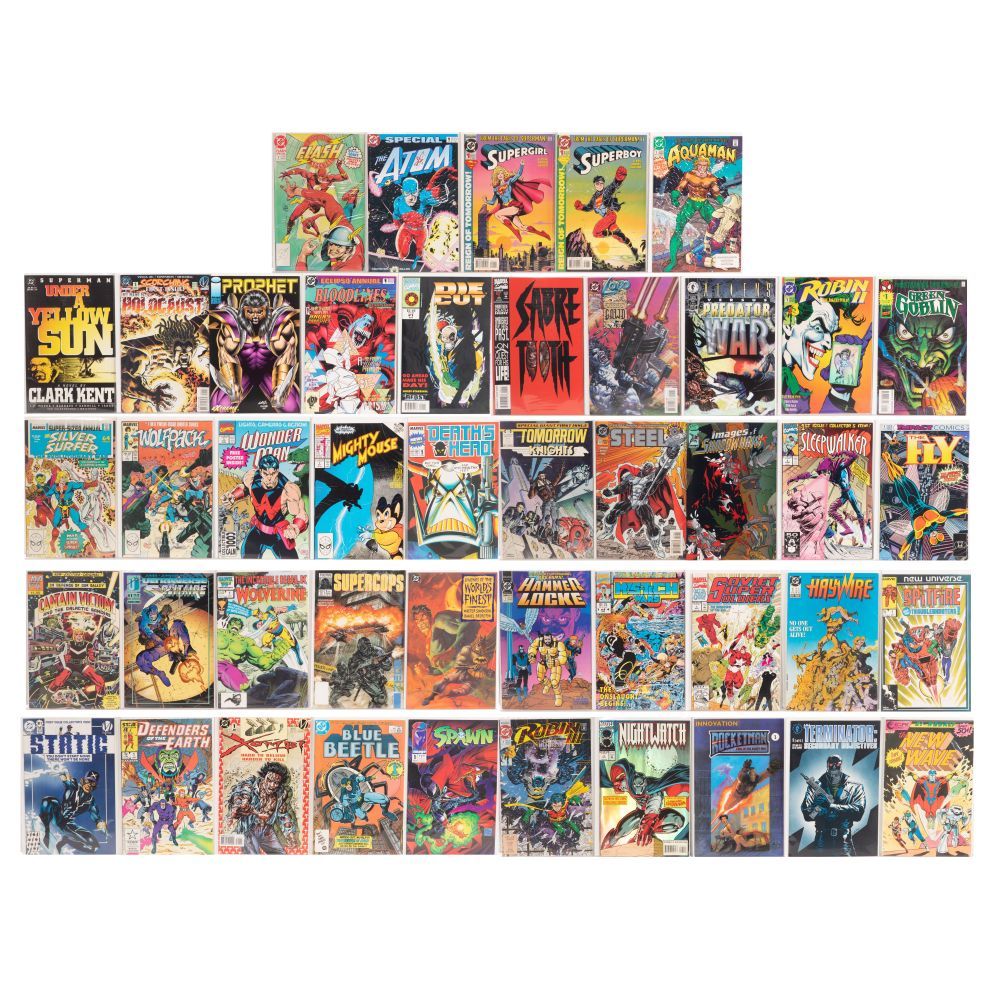 Lot 443: Copper and Modern Age First Issue Comic Book Assortment