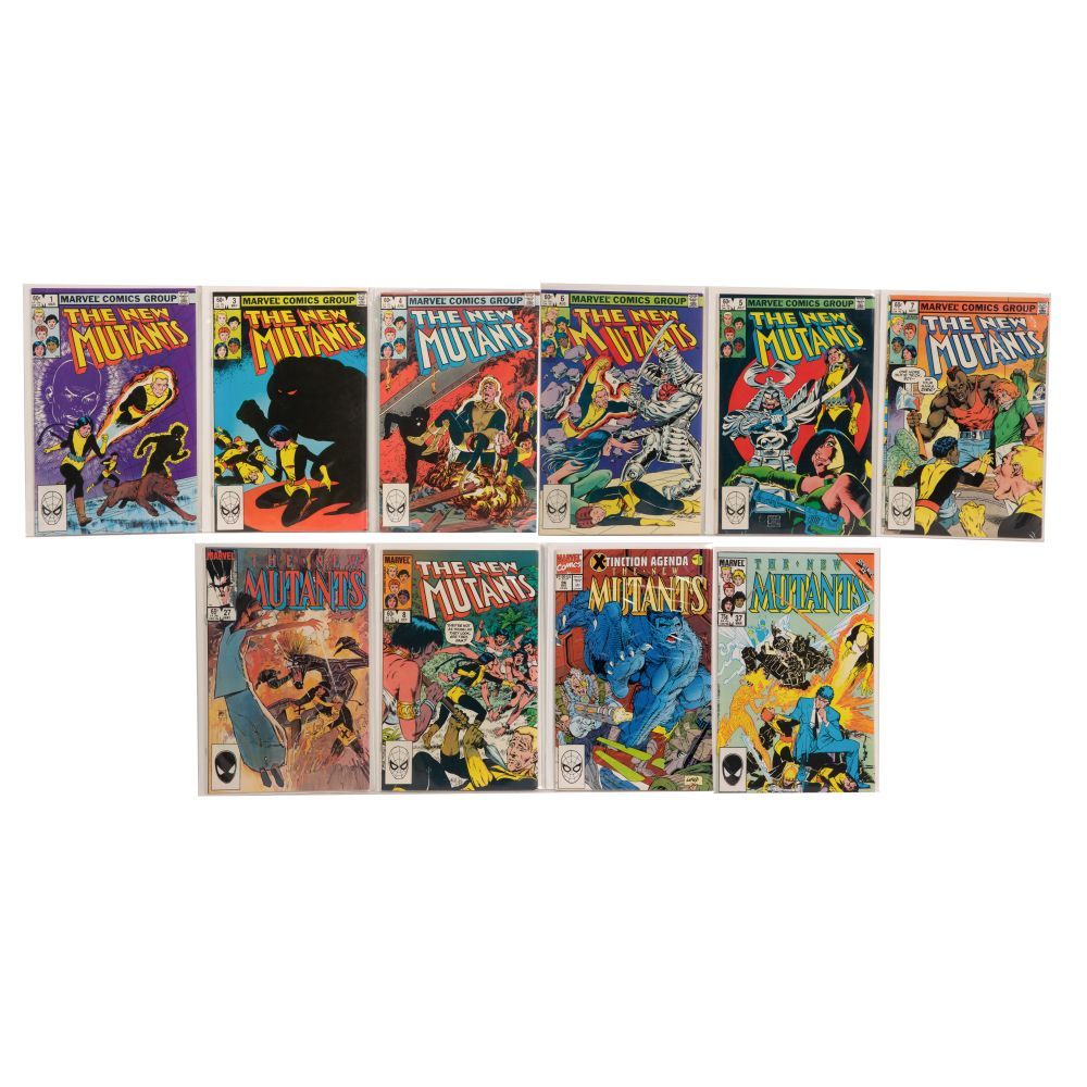 Lot 449: Marvel The New Mutants Comic Book Assortment