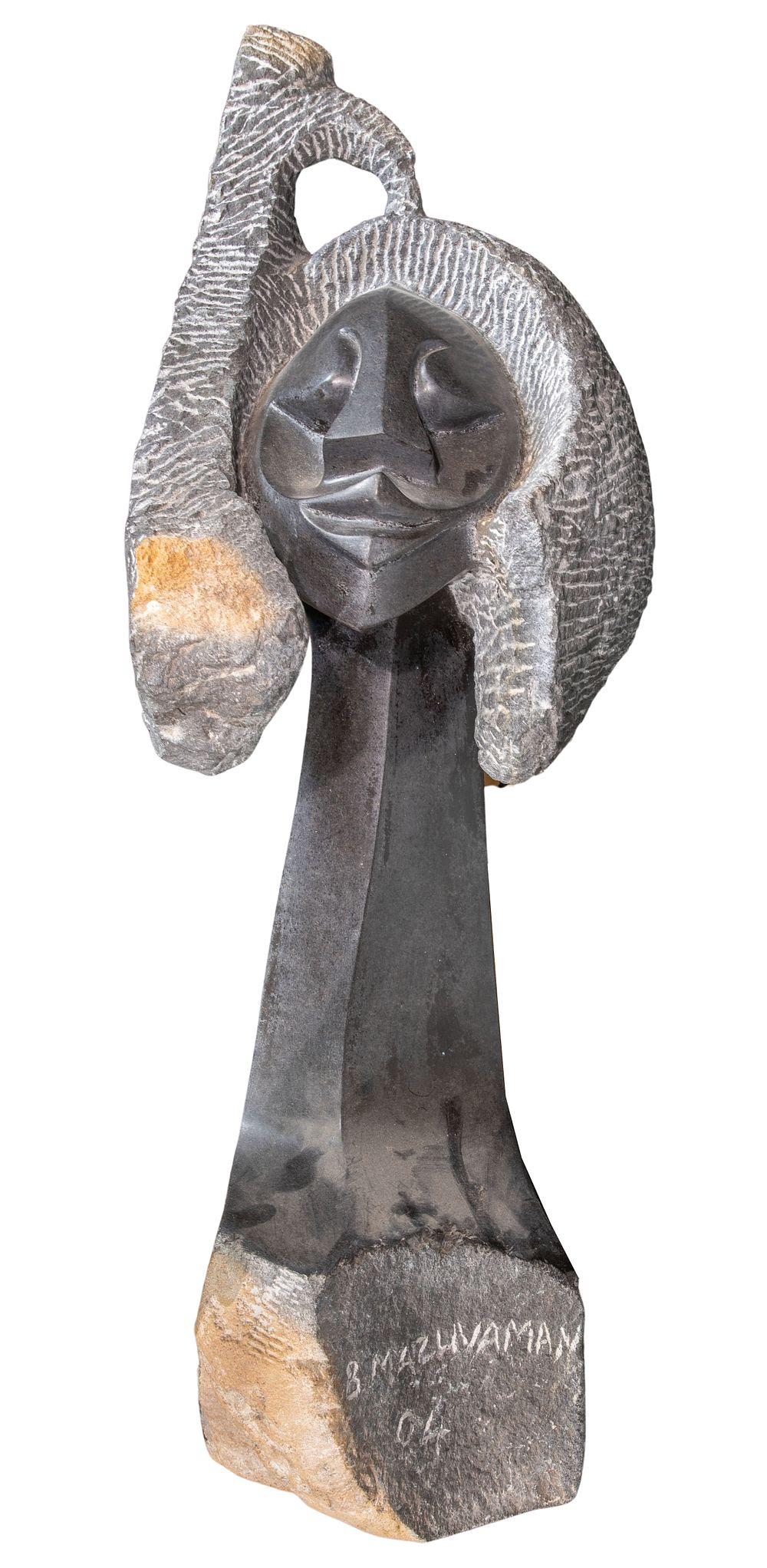 Lot 467: Benedick Mazuvamana (Zimbabwean, b.1980) Stone Sculpture