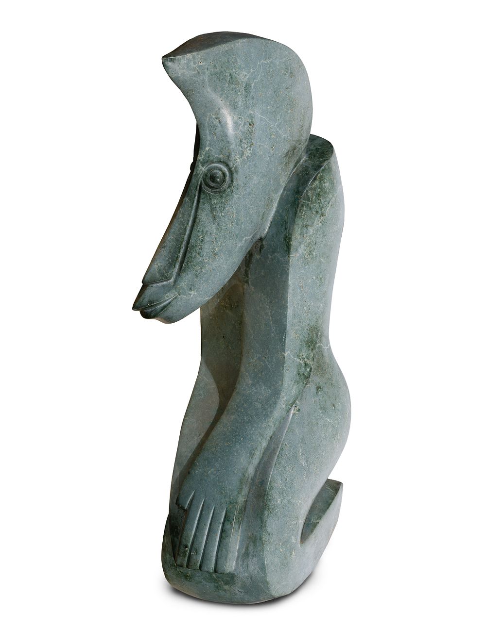 Lot 469: Timothy Mupotaringa (Zimbabwean, 20th Century) Carved Stone Sculpture