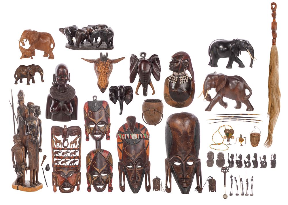 Lot 478: African Decorative Object Assortment