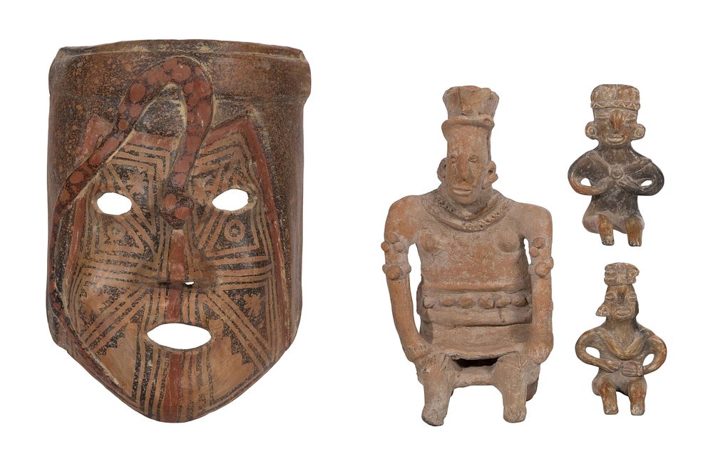 Lot 488: Pre-Columbian Style Pottery Assortment