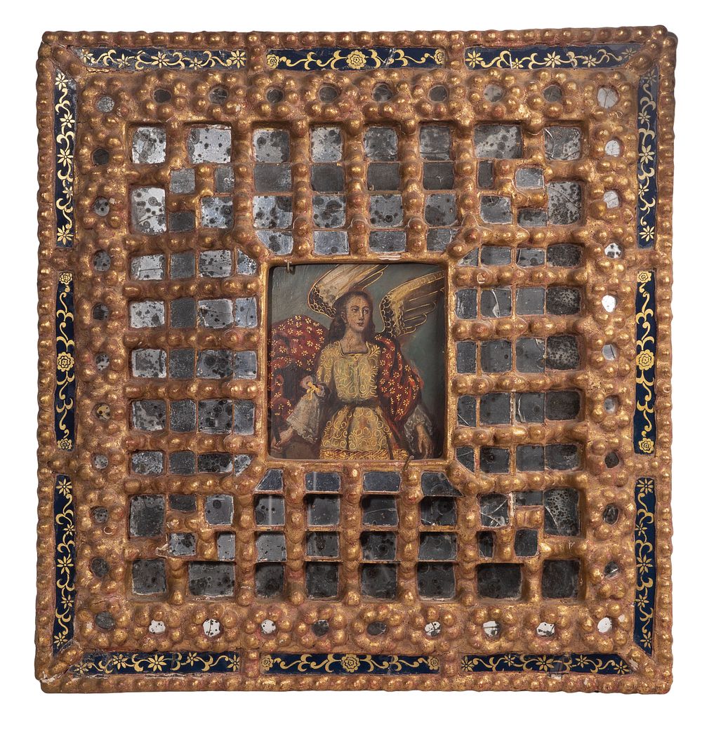Lot 492: Mexican School (19th Century) Religious Icon