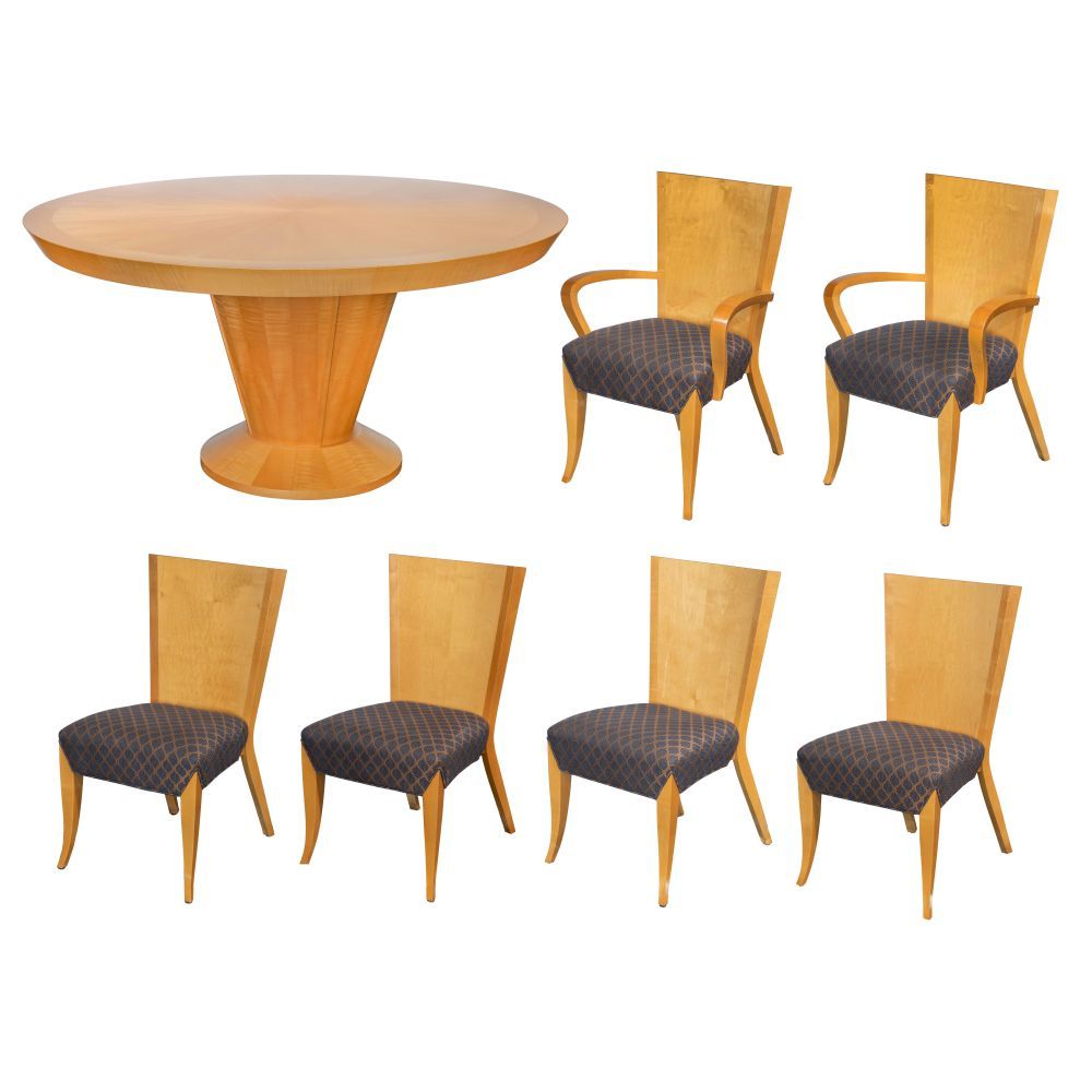 Lot 500: Attributed to Dakota Jackson Dining Suite