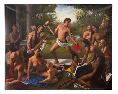 Bruno Surdo - Bruno Surdo (American, b.1963) Oil on Canvas 1996, signed lower right, dated and 