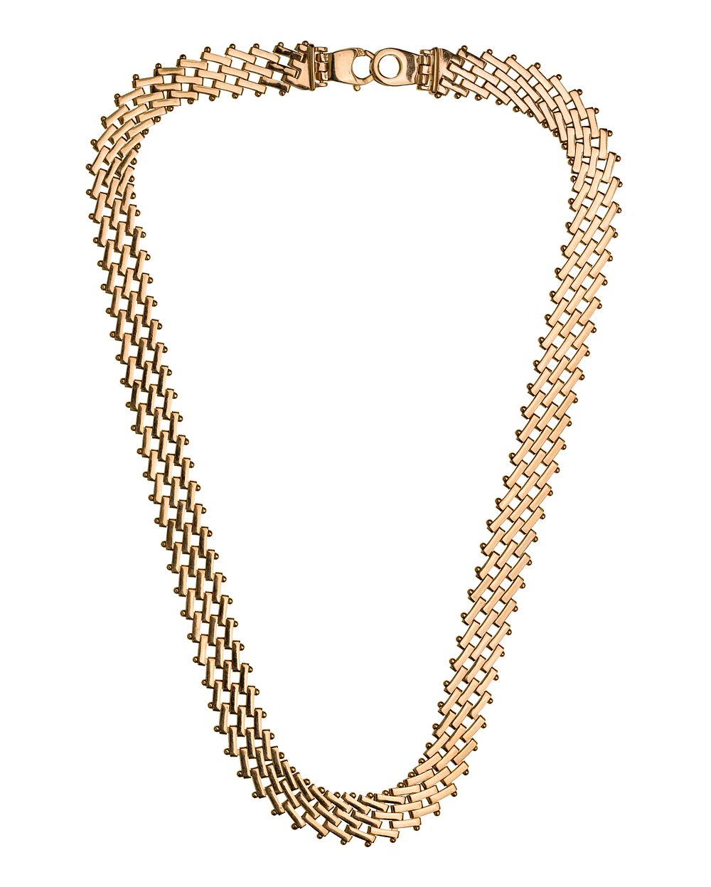 Lot 251: 14k Yellow Gold Necklace
