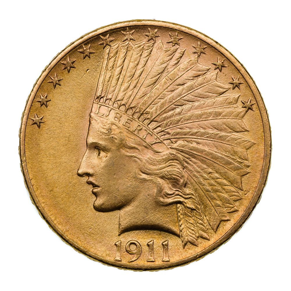 Lot 305: 1911 Indian $10 Gold Coin