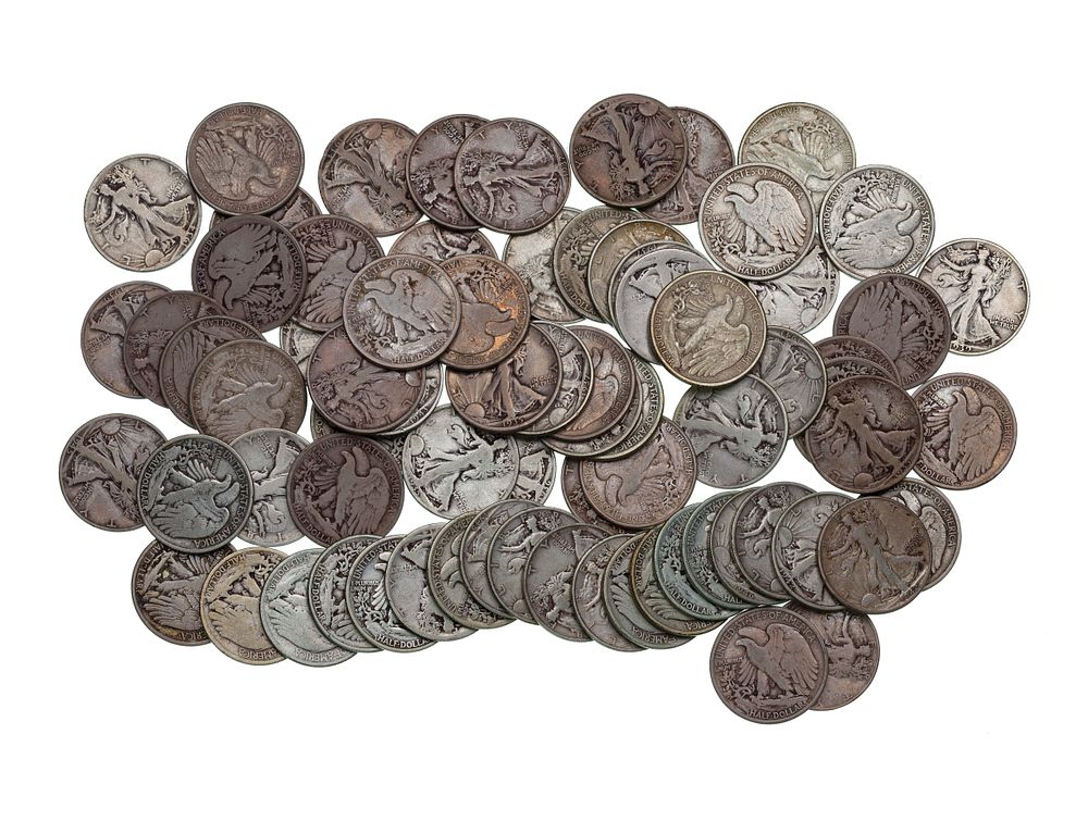 Lot 315: Walking Liberty 50c Assortment