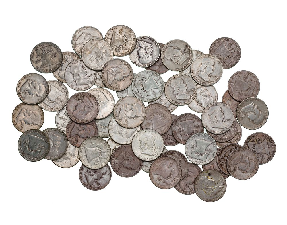 Lot 316: Franklin 50c Assortment