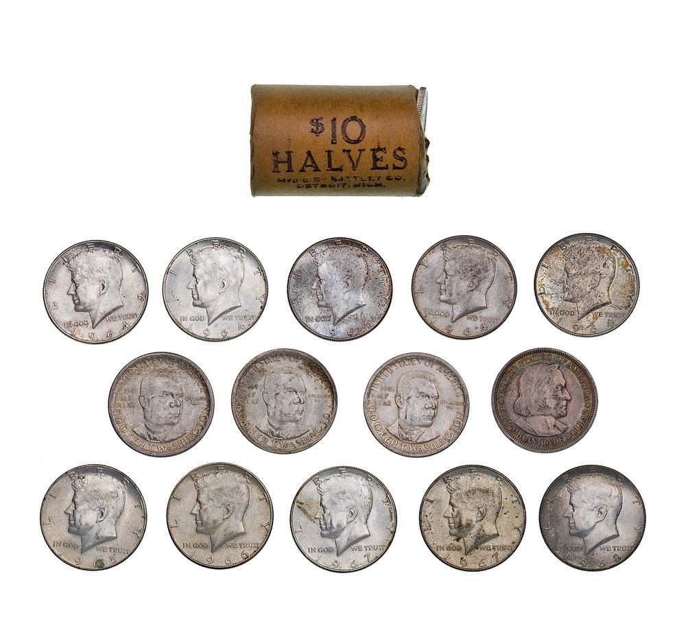 Lot 317: Kennedy and Commemorative 50c Assortment