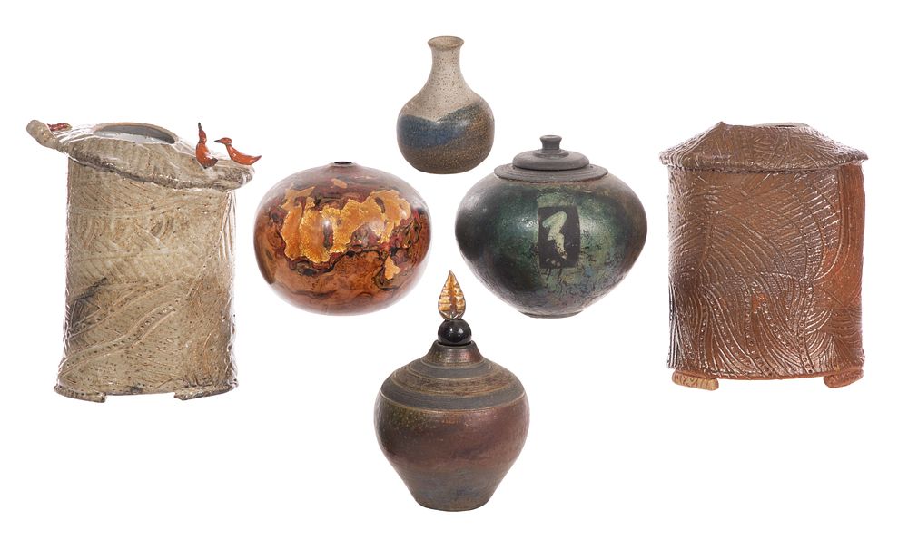 Lot 347: Pottery Vase and Jar Assortment