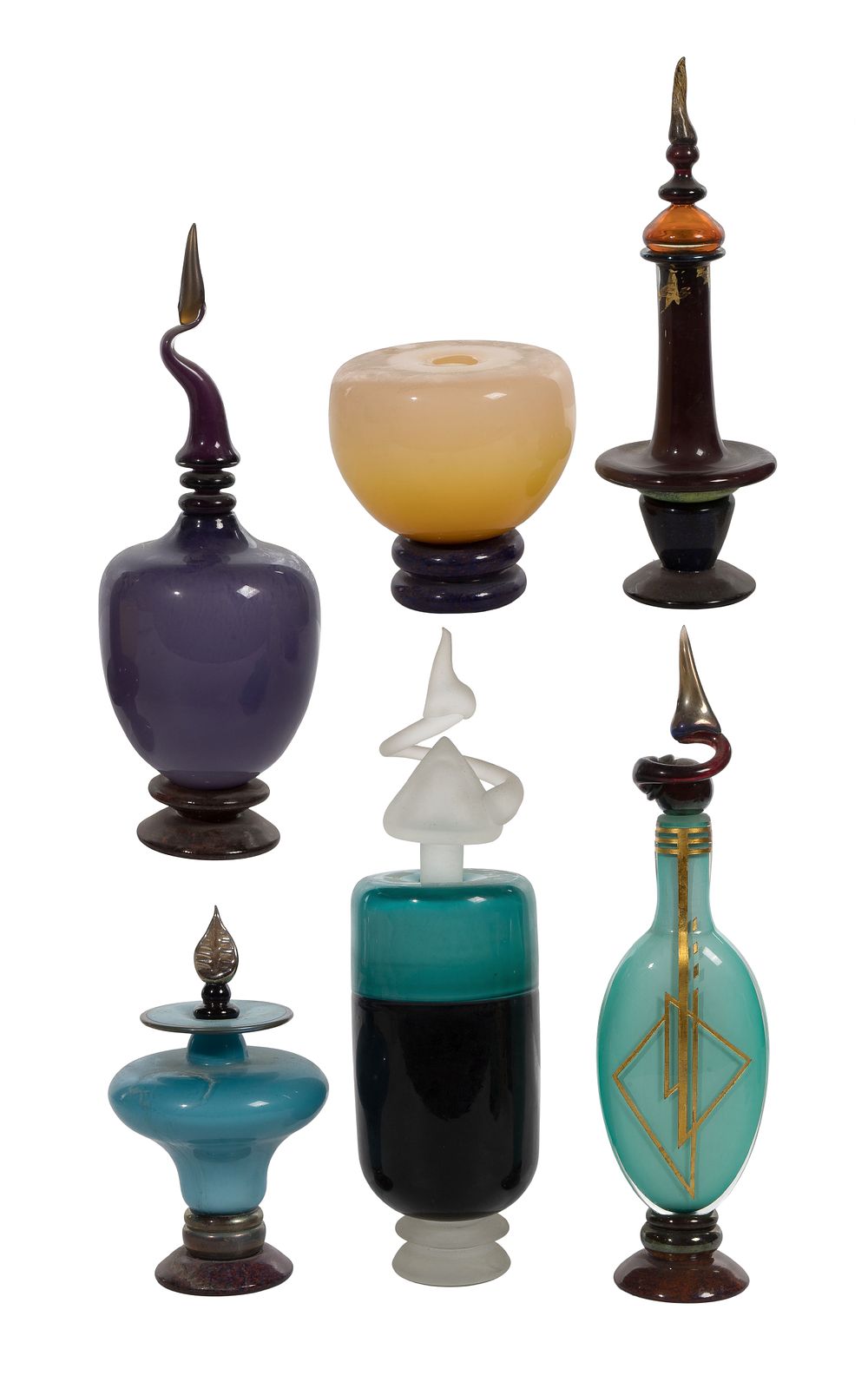 Lot 367: Eric Bladholm (American, 20th Century) for Chicago Glassworks Art Glass