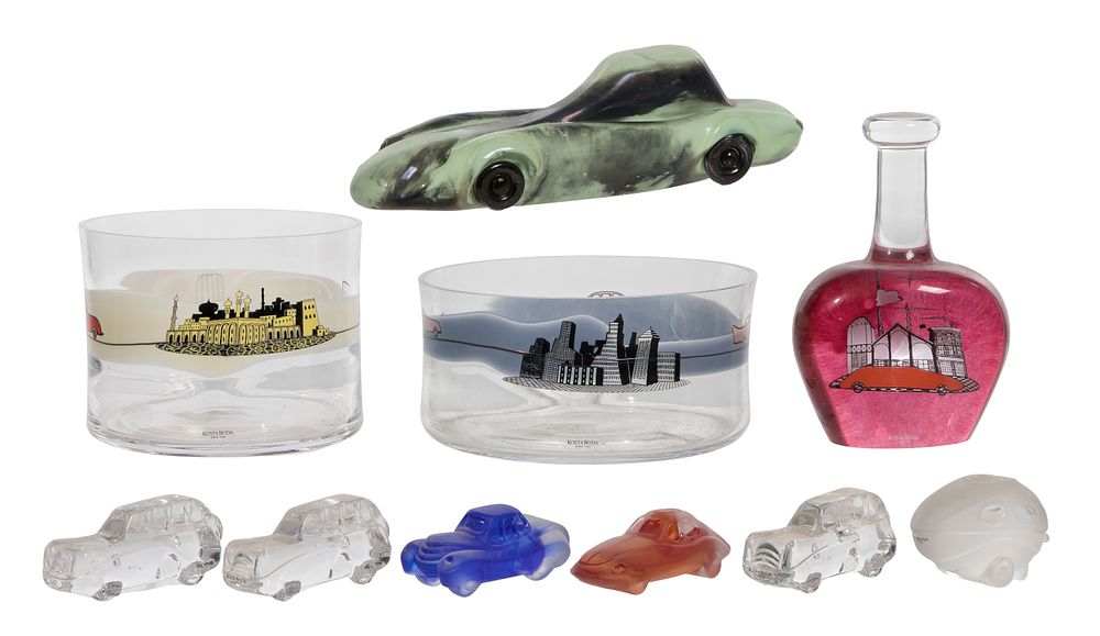 Lot 390: Olle Brozen for Kosta Boda Art Glass