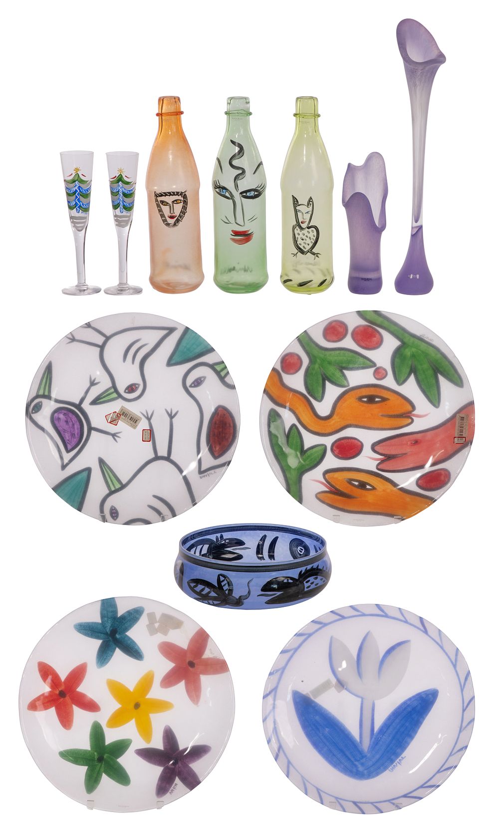 Lot 391: Ulrica Hydman-Vallien for Kosta Boda Art Glass