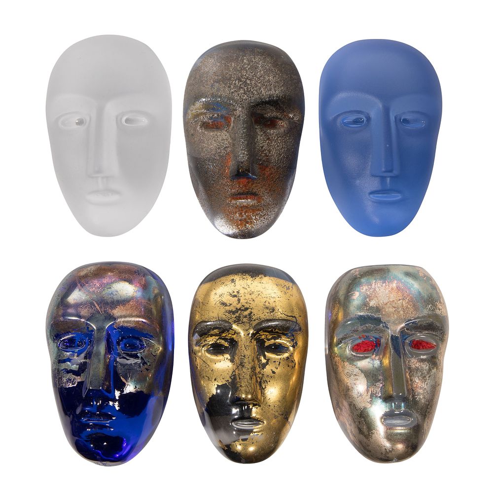 Lot 395: Bertil Vallien for Kosta Boda 'Brains' Assortment
