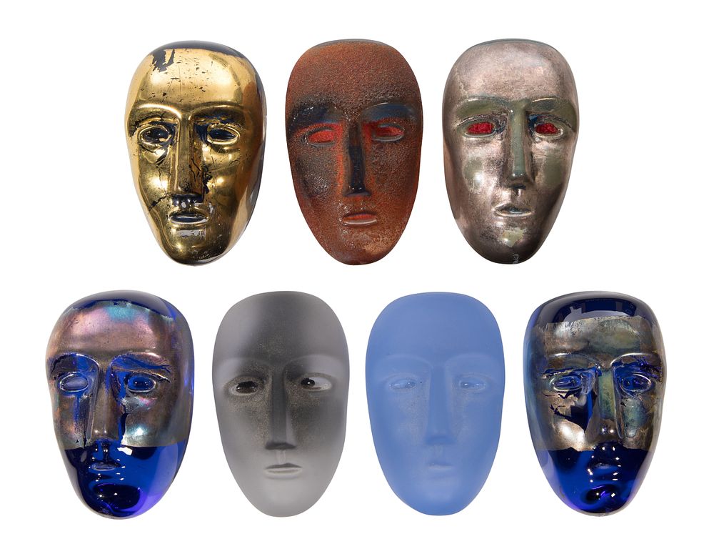 Lot 396: Bertil Vallien for Kosta Boda 'Brains' Assortment