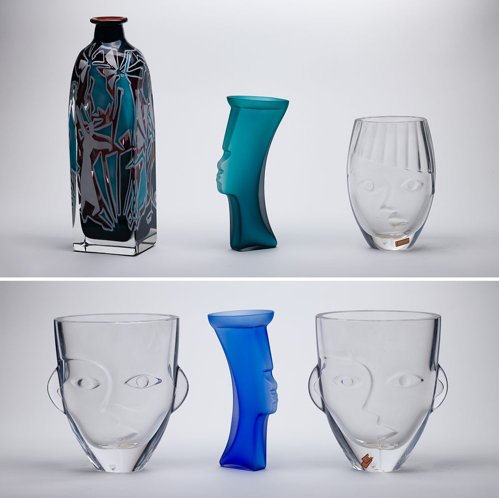 Lot 408: Orrefors Crystal and Art Glass