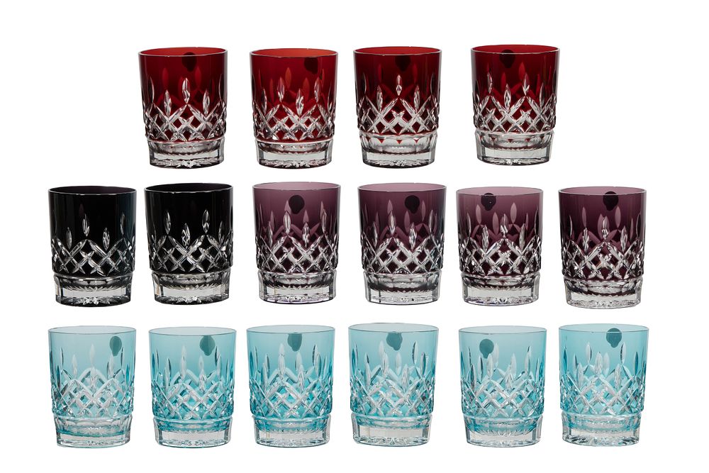 Lot 417: Waterford Crystal Lismore Double Old Fashioned Assortment