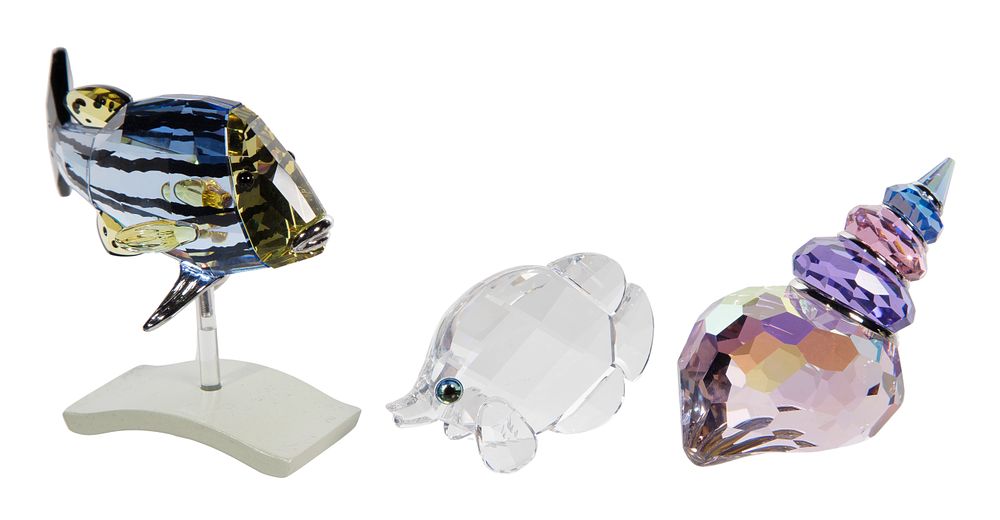 Lot 447: Swarovski Crystal Figurines