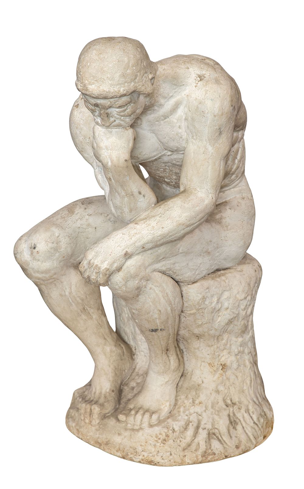 Lot 462: After Auguste Rodin (French, 1840-1917) 'The Thinker' Resin Garden Statue
