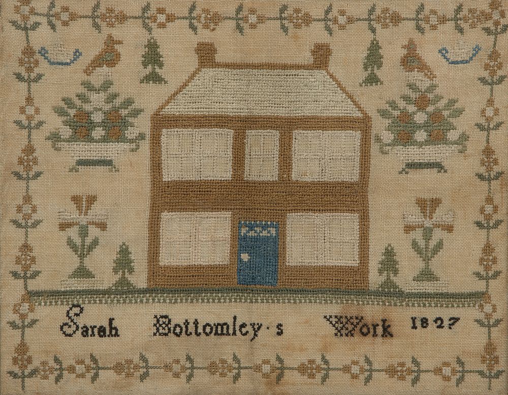 Lot 476: 1827 Embroidery Sampler