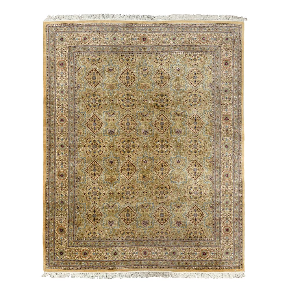 Lot 481: Persian Oushak Wool Rug
