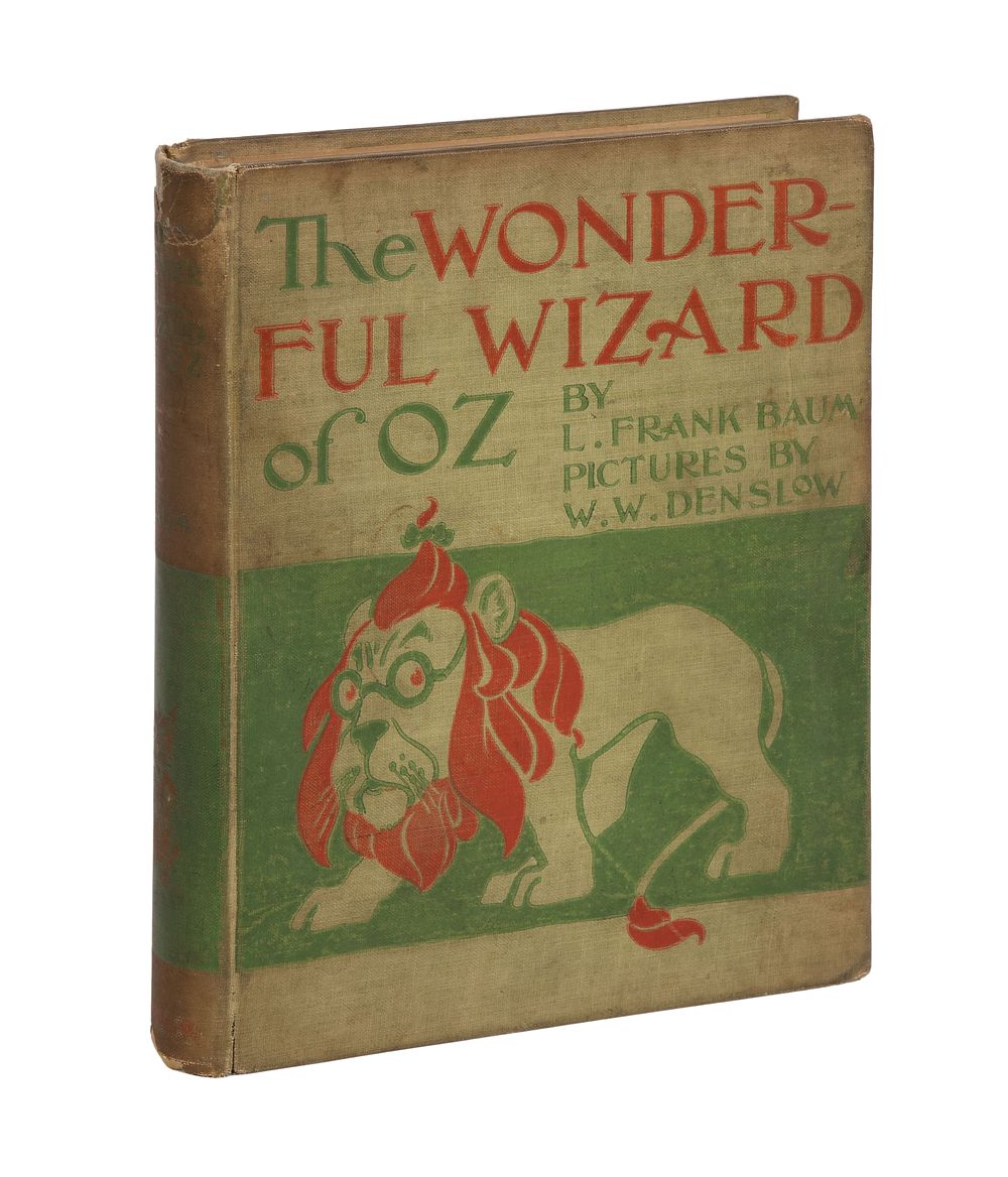 Lot 484: L. Frank Baum 'The Wonderful Wizard of Oz' First Edition, Second State Book