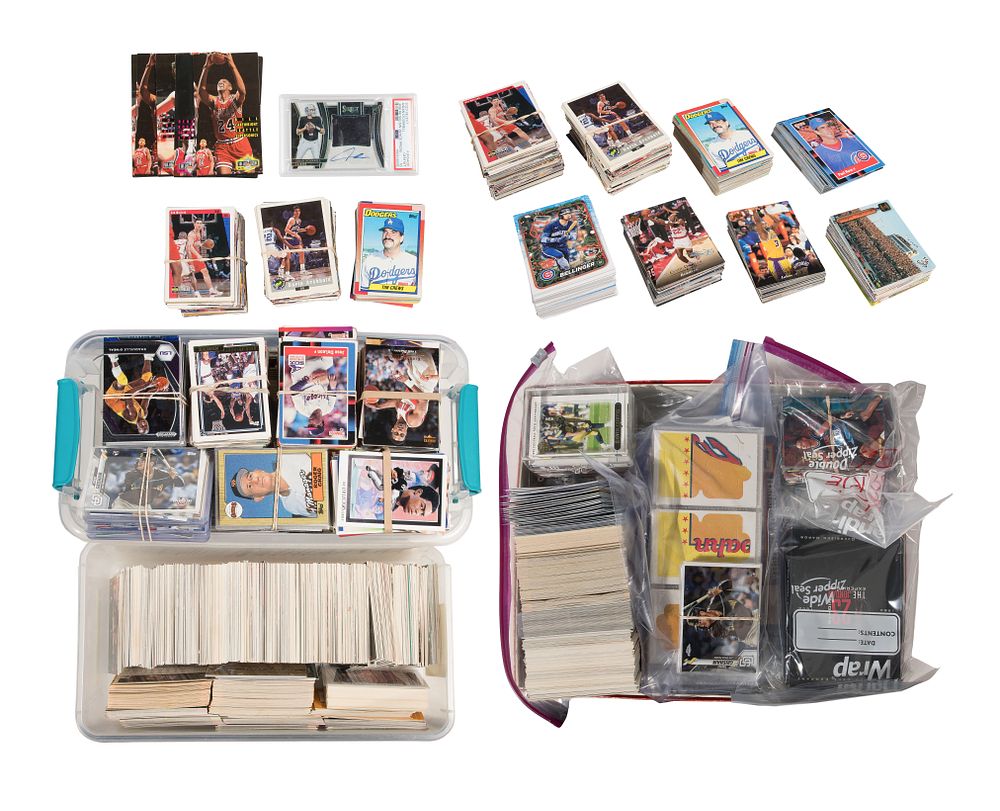 Lot 487: Trading Card Assortment