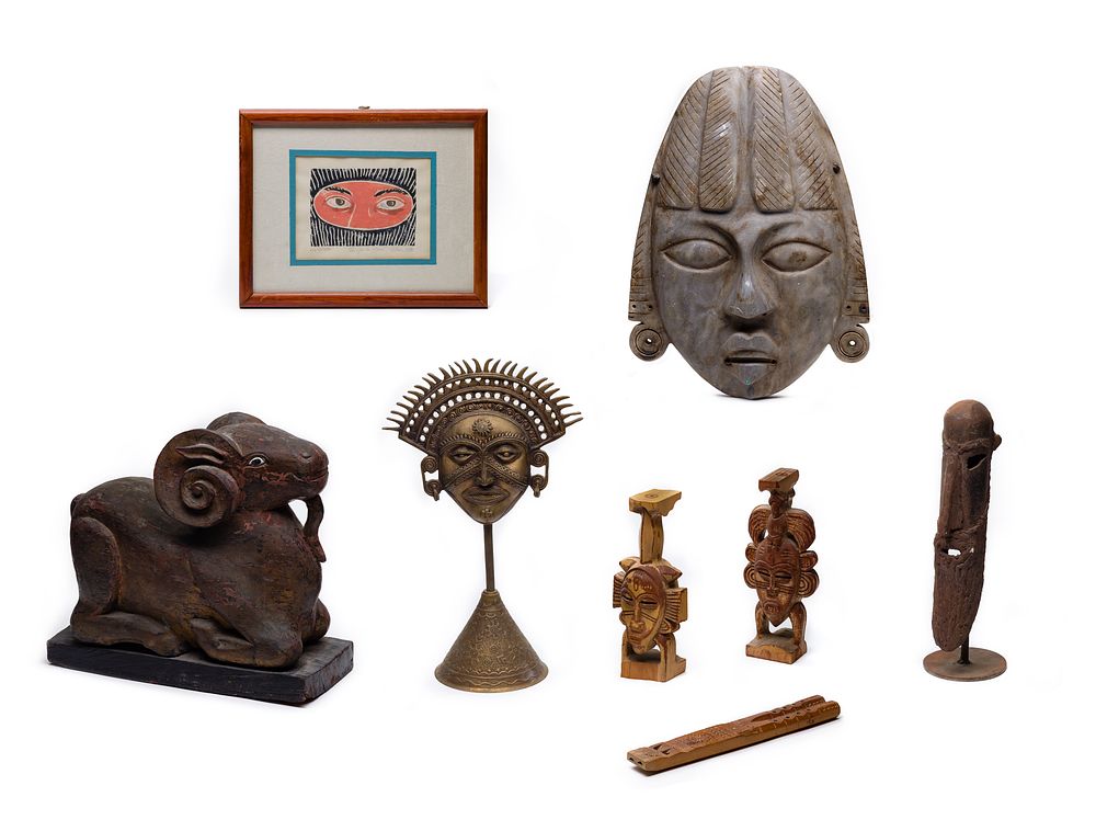 Lot 490: Ethnographic Object Assortment