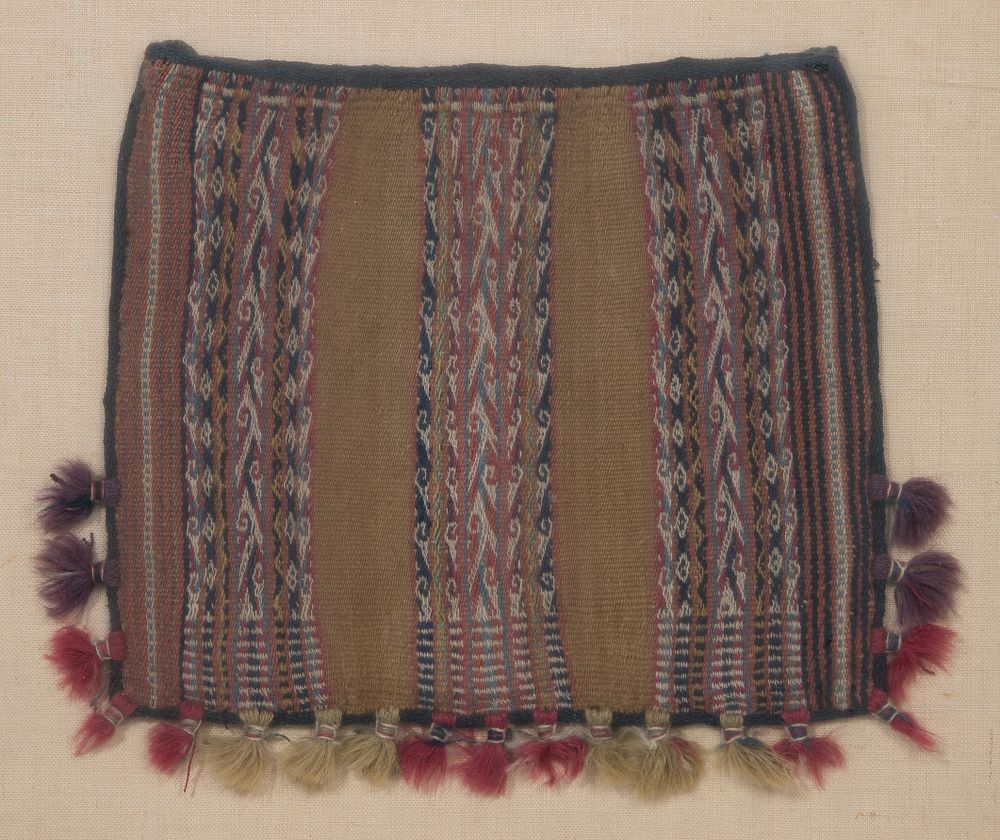 Lot 493: Peruvian Chuspas Coca Leaf Bag