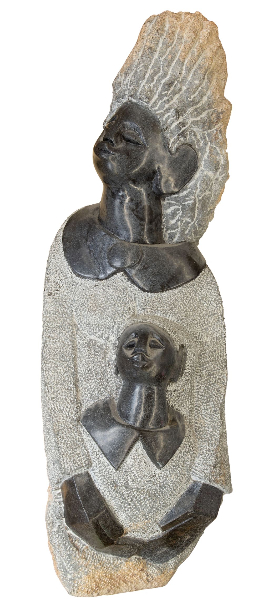 Lot 495: African Shona Style Stone Sculpture