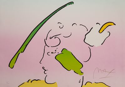 Peter Max - Peter Max (German / American, b.1937) 'In Horizon' Lithograph Pencil signed lower 