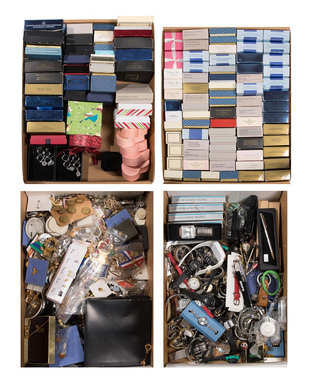 Lot 309: Costume Jewelry and Wristwatch Assortment
