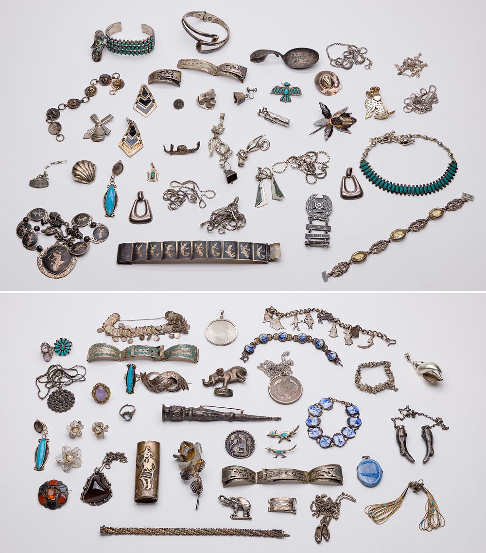 Lot 312: Sterling Silver Jewelry Assortment