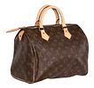 Louis Vuitton - Louis Vuitton Speedy 30 Handbag 
Having coated exterior monogram canvas, interior Image - 2