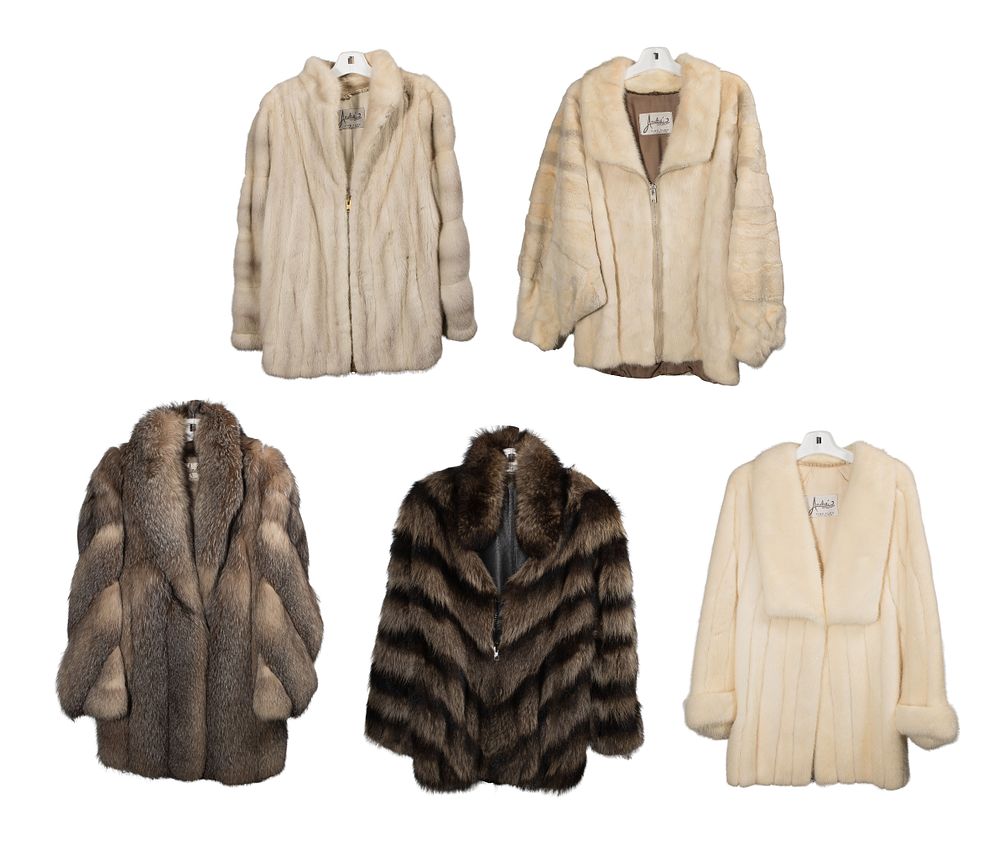 Lot 329: Andre Originals Fur Coat Assortment