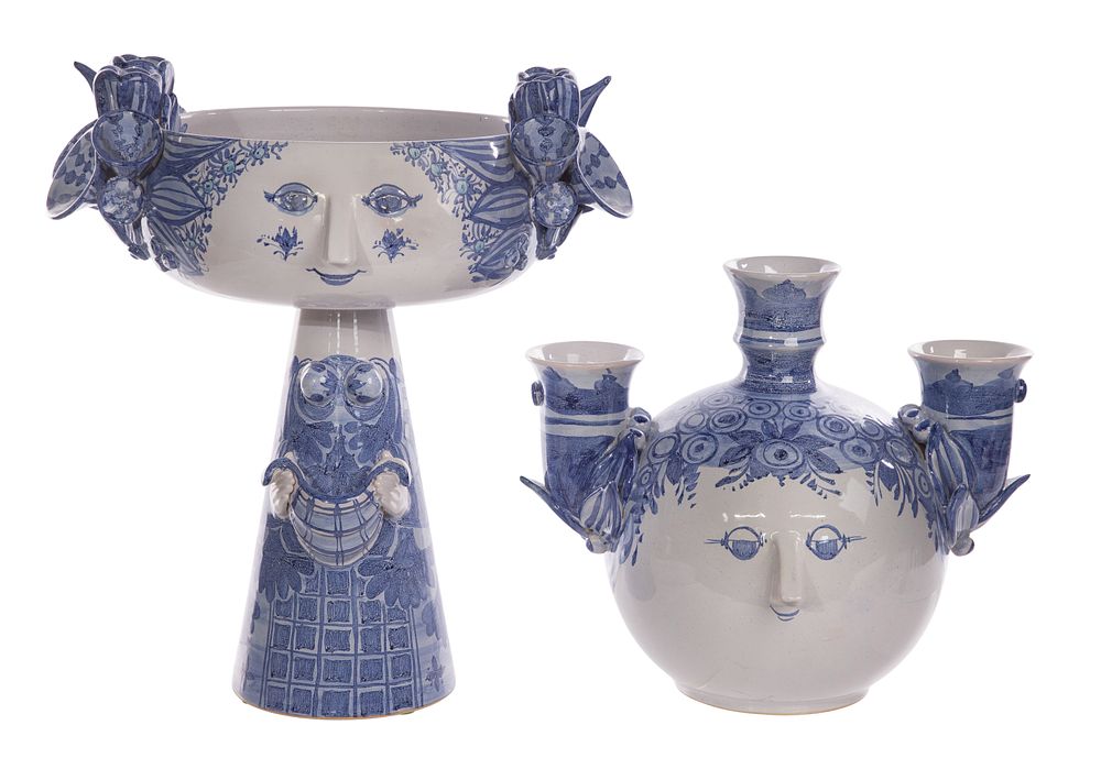Lot 338: Bjorn Wiinblad (Danish, 1918-2006) Pottery Assortment