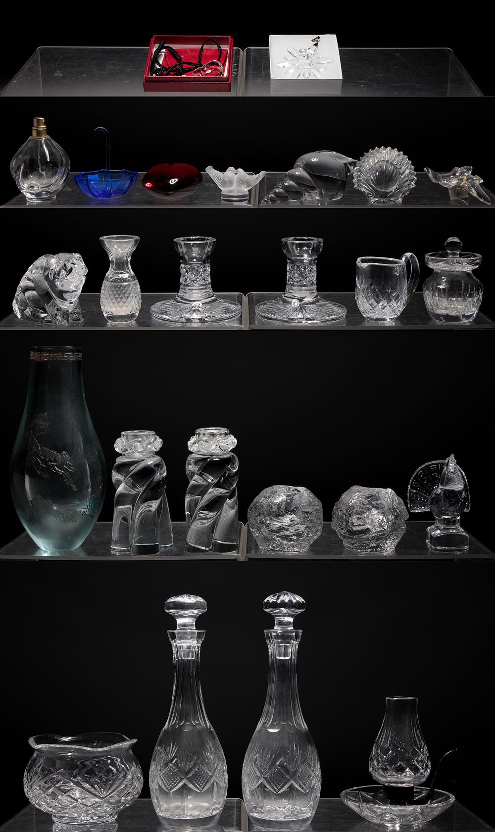 Lot 365: Crystal Object Assortment