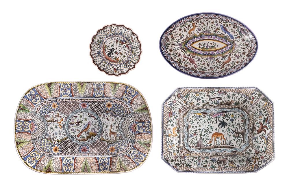 Lot 369: Meiselman Imports Ceramic Serving Piece Assortment
