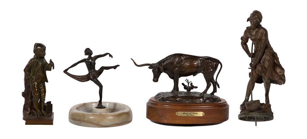 Lot 396: Metal Sculpture Assortment