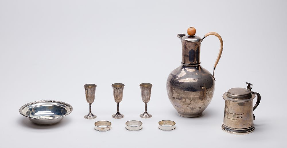Lot 463: Sterling Silver Hollowware Assortment