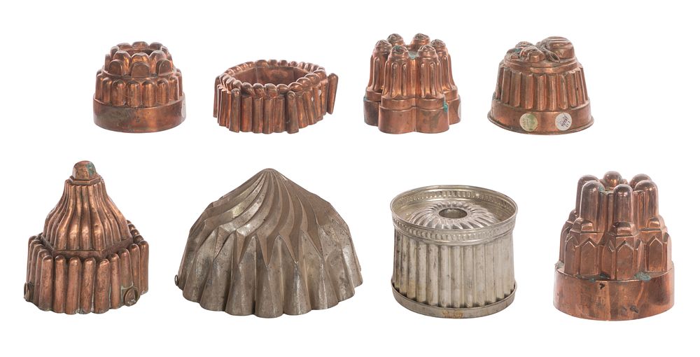 Lot 478: Copper Mold Assortment