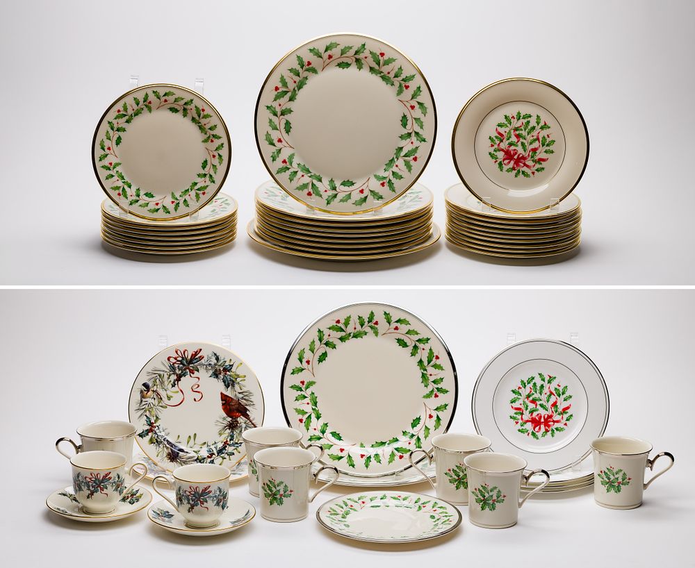 Lot 496: Lenox Holiday China Assortment