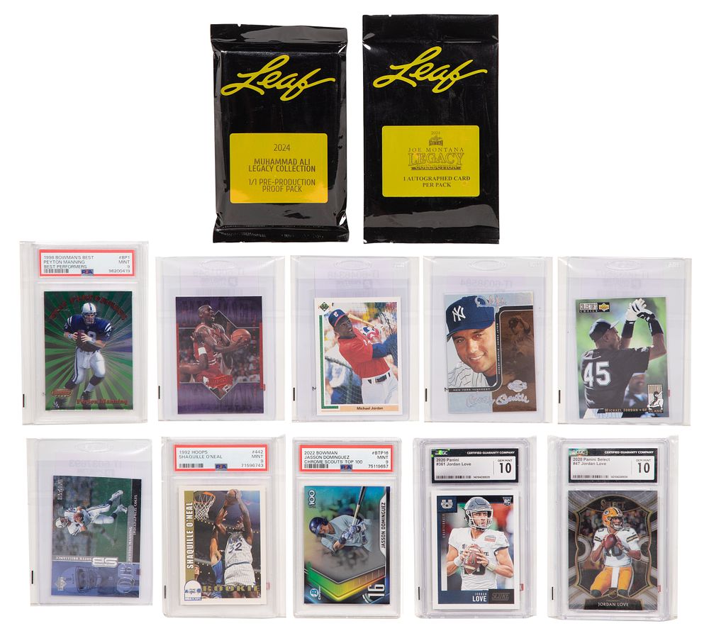 Lot 515: Sports Trading Card Assortment