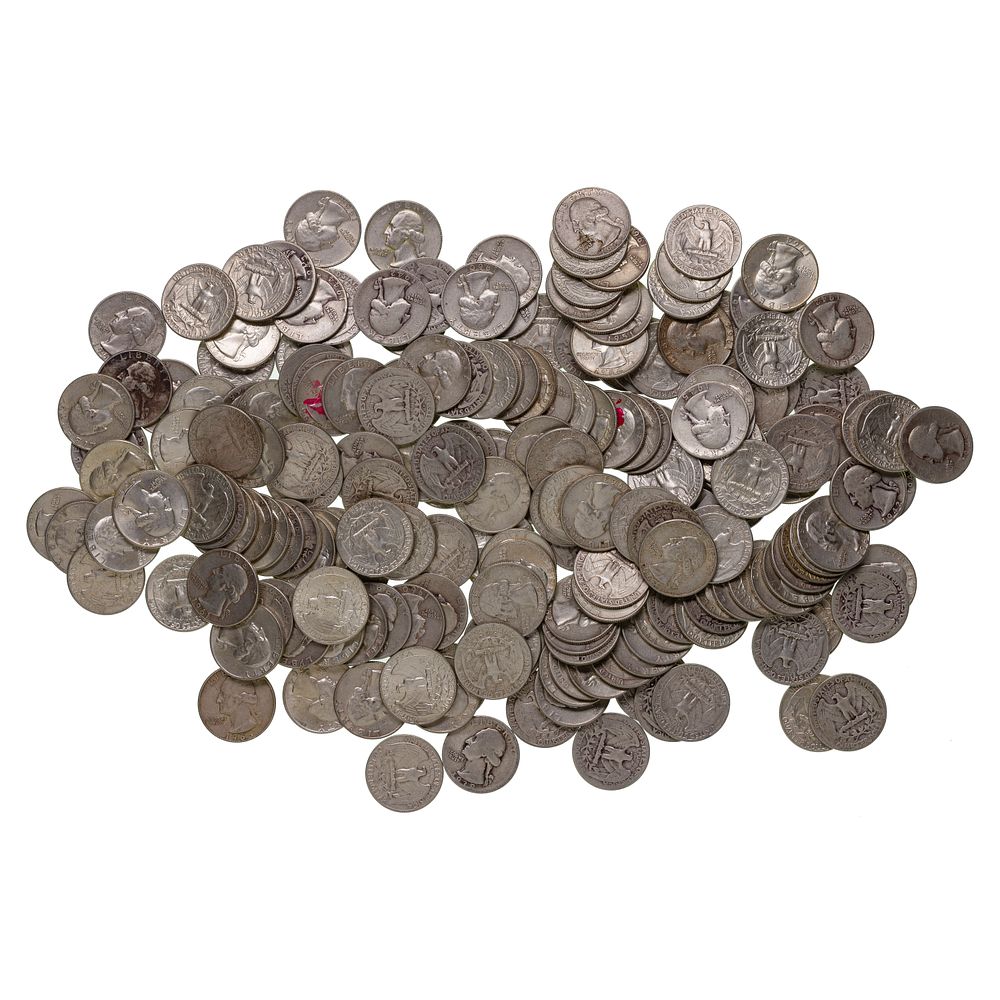 Lot 530: Washington Silver 25c Collection