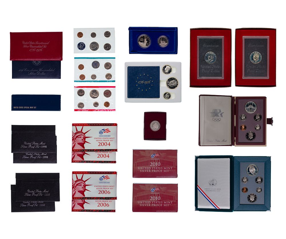 Lot 553: United States Silver Proof and Commemorative Set Assortment
