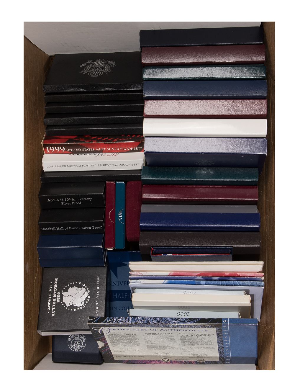 Lot 554: United States Silver Proof Set and Commemorative Assortment